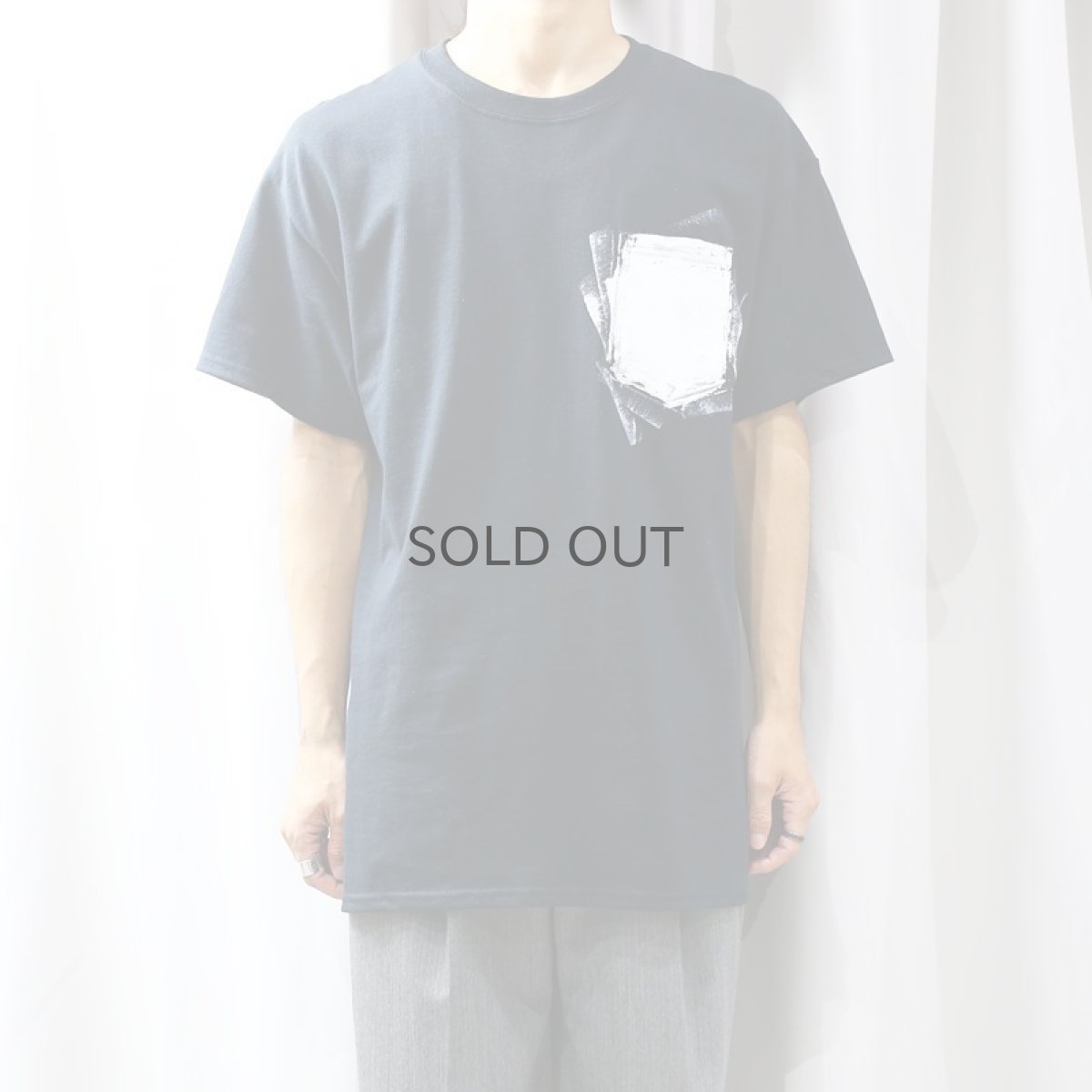 画像6: 【JESUS AND JOHN】FLOWER LEG ROSE T-SHIRTS / M&L / BLACK (6)