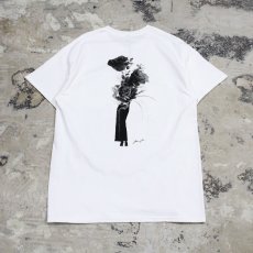 画像1: 【JESUS AND JOHN】FLOWER LEG ROSE T-SHIRTS / M&L / WHITE (1)