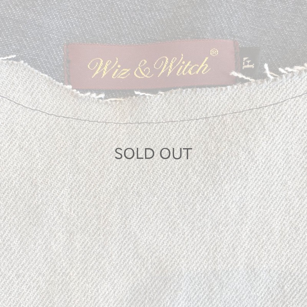 画像6: 【Wiz&Witch】"UNITED" DENIM PATCHWORK TOPS / OS (6)