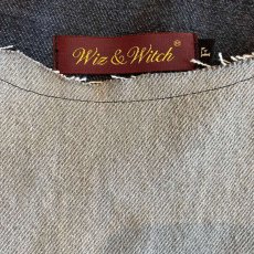 画像6: 【Wiz&Witch】"UNITED" DENIM PATCHWORK TOPS / OS (6)