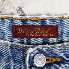 画像6: 【Wiz&Witch】"DIRTY BEAUTIFUL" CRUST ART JEANS/ W33 (6)