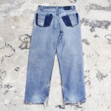 画像2: 【Wiz&Witch】"DIRTY BEAUTIFUL" CRUST ART JEANS/ W33 (2)