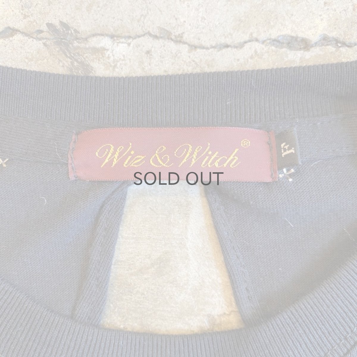 画像6: 【Wiz&Witch】BACK OPEN STUDS TEE / OS (6)