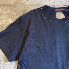 画像4: 【Wiz&Witch】BACK OPEN STUDS TEE / OS (4)