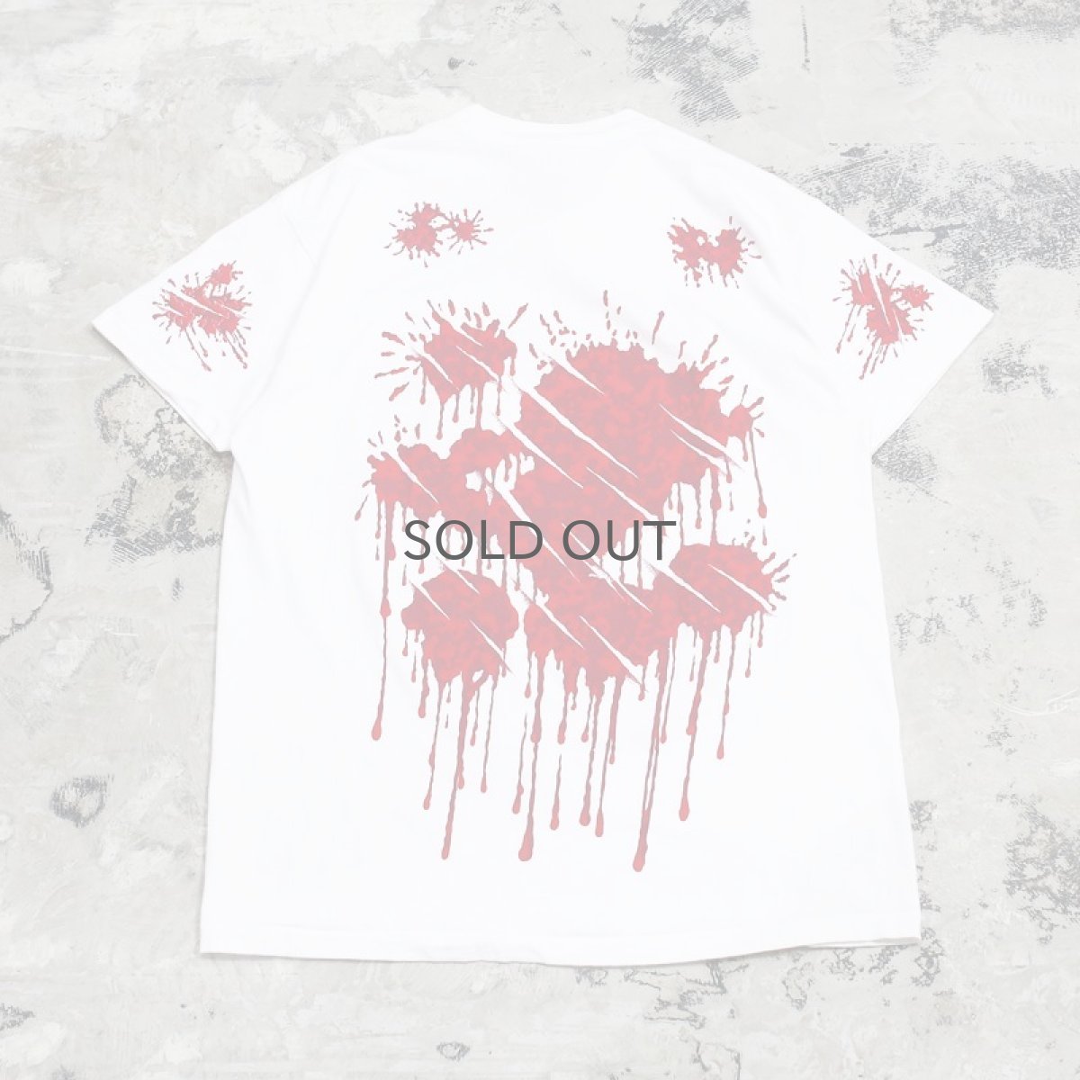 画像2: 90's "PSYCHO" GRAPHIC PRINTED TEE / Mens L / MADE IN USA (2)