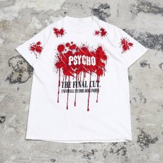 画像1: 90's "PSYCHO" GRAPHIC PRINTED TEE / Mens L / MADE IN USA (1)