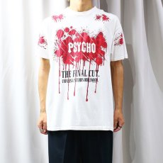 画像6: 90's "PSYCHO" GRAPHIC PRINTED TEE / Mens L / MADE IN USA (6)