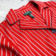 画像3: STRIPE PATTERN S/S PAJAMA SHIRT / Mens M (3)