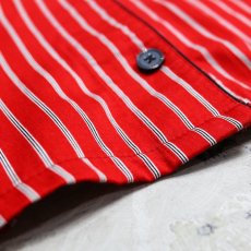 画像5: STRIPE PATTERN S/S PAJAMA SHIRT / Mens M (5)