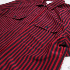 画像4: STRIPE PATTERN S/S SHIRT / Mens M (4)