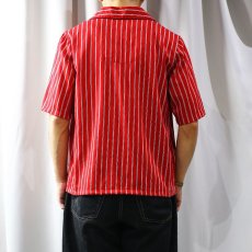 画像8: STRIPE PATTERN S/S PAJAMA SHIRT / Mens M (8)