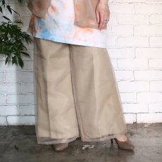 画像3: 【Wiz&Witch】SHEER SET-UP / PANTS / BEIGE (3)