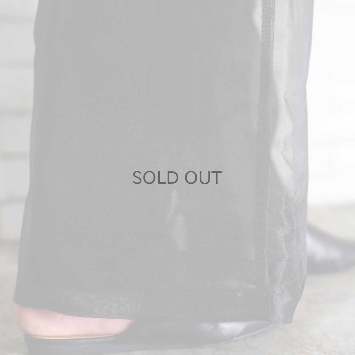 画像11: 【Wiz&Witch】SHEER SET-UP / PANTS / BLACK (11)