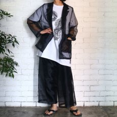 画像4: 【Wiz&Witch】SHEER SET-UP / PANTS / BLACK (4)