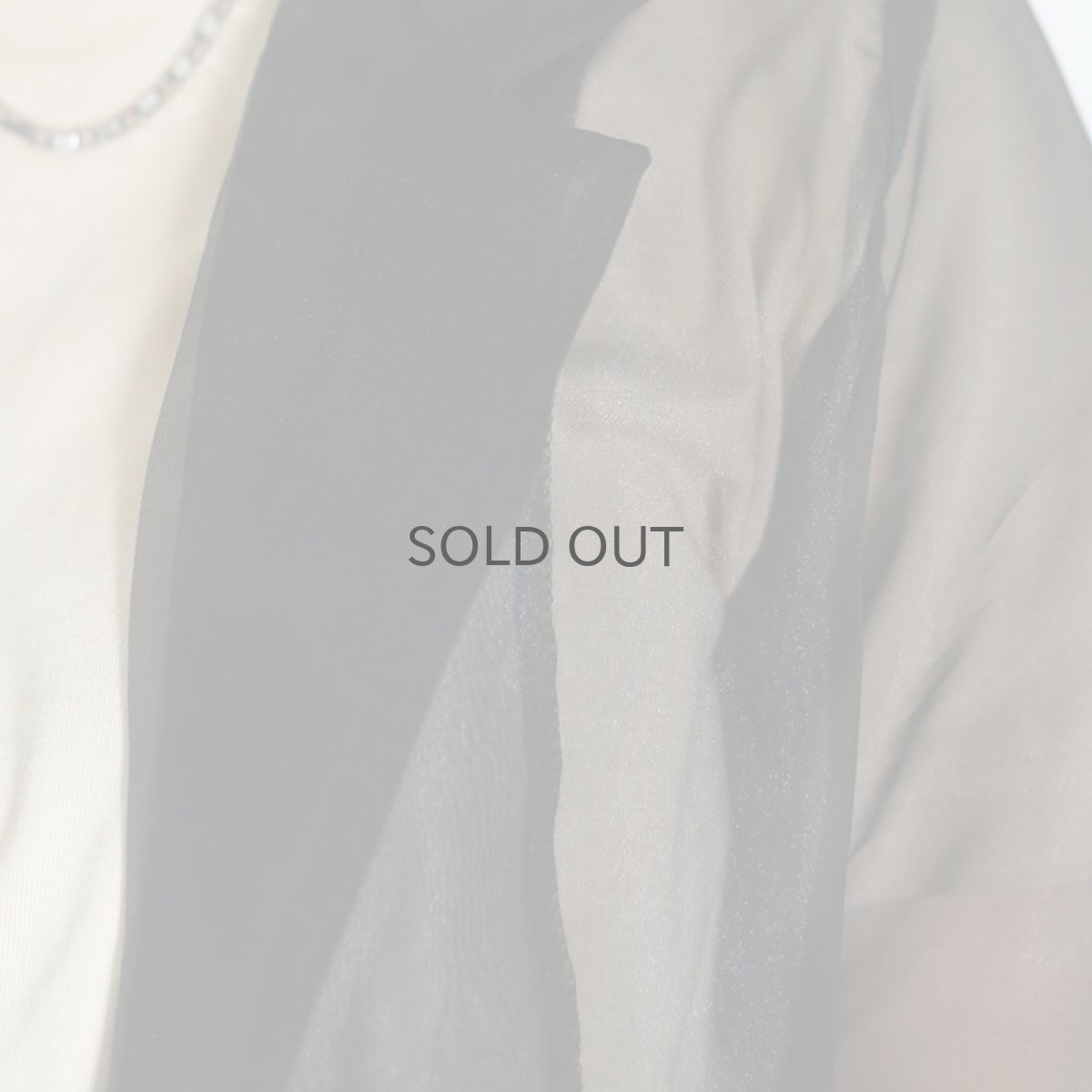 画像10: 【Wiz&Witch】SHEER SET-UP / JACKET / BLACK (10)