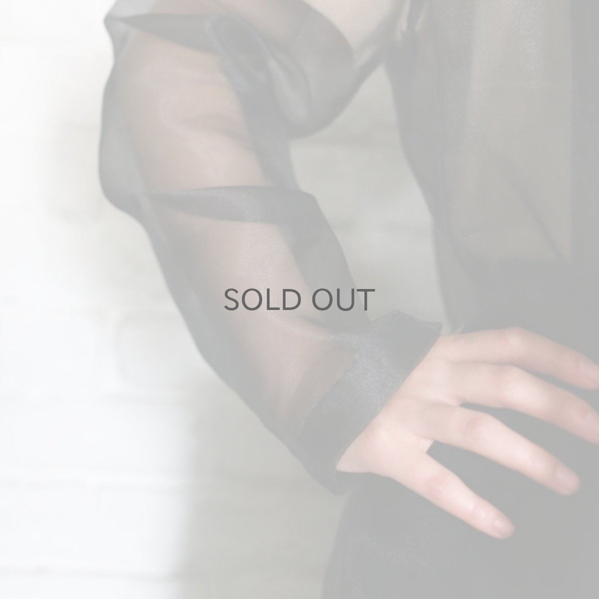 画像11: 【Wiz&Witch】SHEER SET-UP / JACKET / BLACK (11)