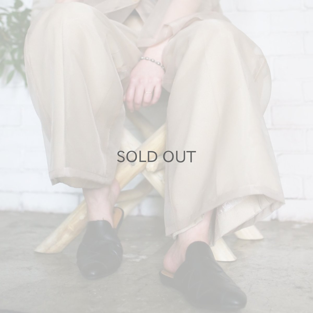 画像11: 【Wiz&Witch】SHEER SET-UP / PANTS / BEIGE (11)