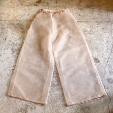 画像2: 【Wiz&Witch】SHEER SET-UP / PANTS / BEIGE (2)