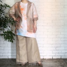 画像4: 【Wiz&Witch】SHEER SET-UP / PANTS / BEIGE (4)