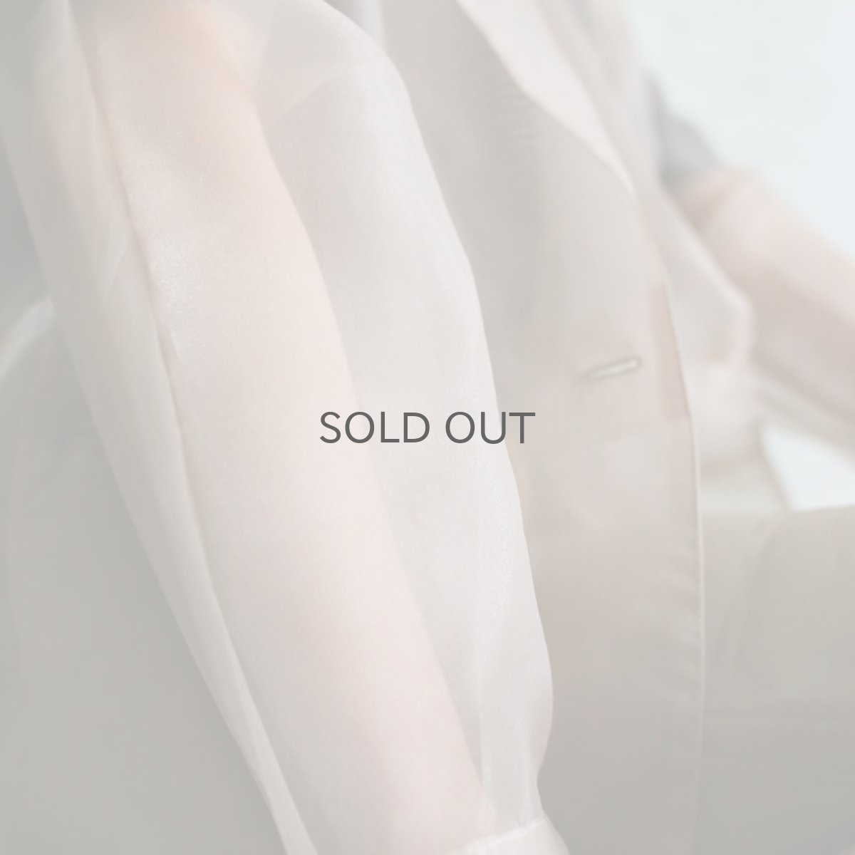 画像10: 【Wiz&Witch】SHEER SET-UP / JACKET / BEIGE (10)