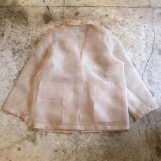 画像2: 【Wiz&Witch】SHEER SET-UP / JACKET / BEIGE (2)