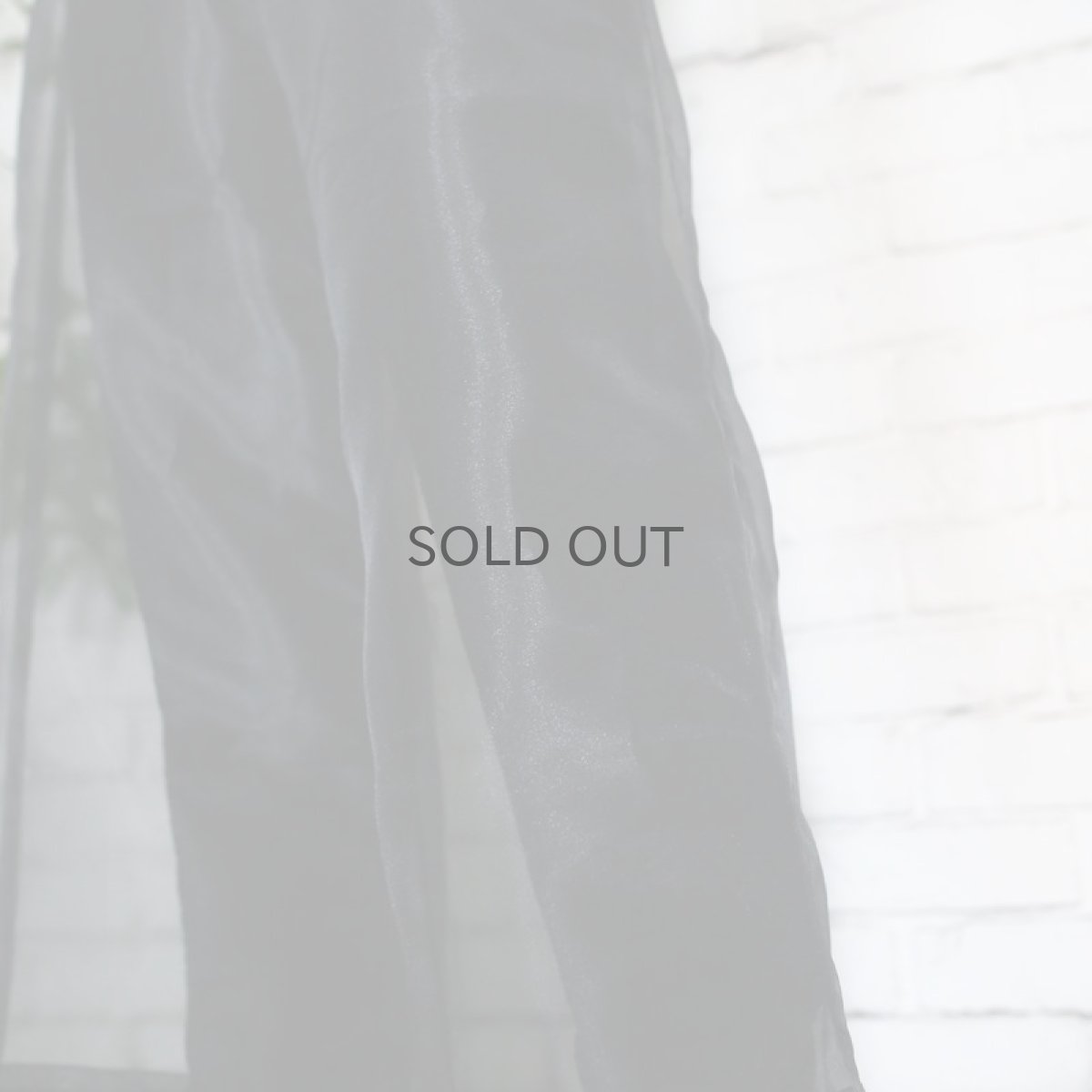 画像9: 【Wiz&Witch】SHEER SET-UP / PANTS / BLACK (9)