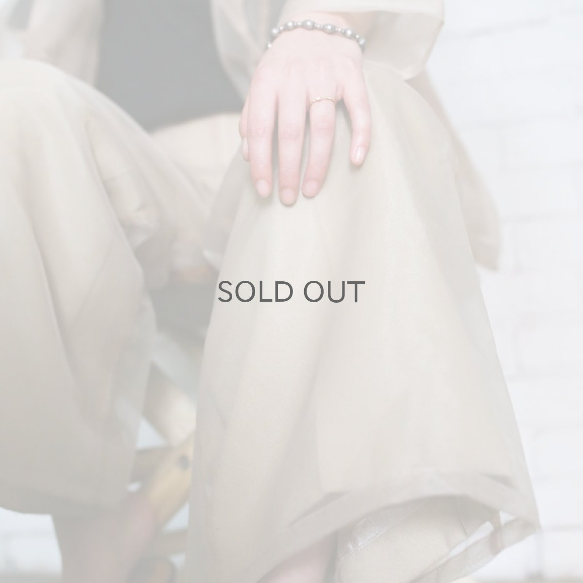 画像10: 【Wiz&Witch】SHEER SET-UP / PANTS / BEIGE (10)