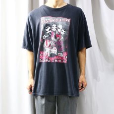 画像7: 90's "System of a down" PRINT TEE / Mens L (7)