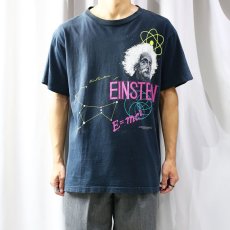 画像6: 80's "Einstein" FORMULA ART PRINT S/S TEE / Mens L (6)