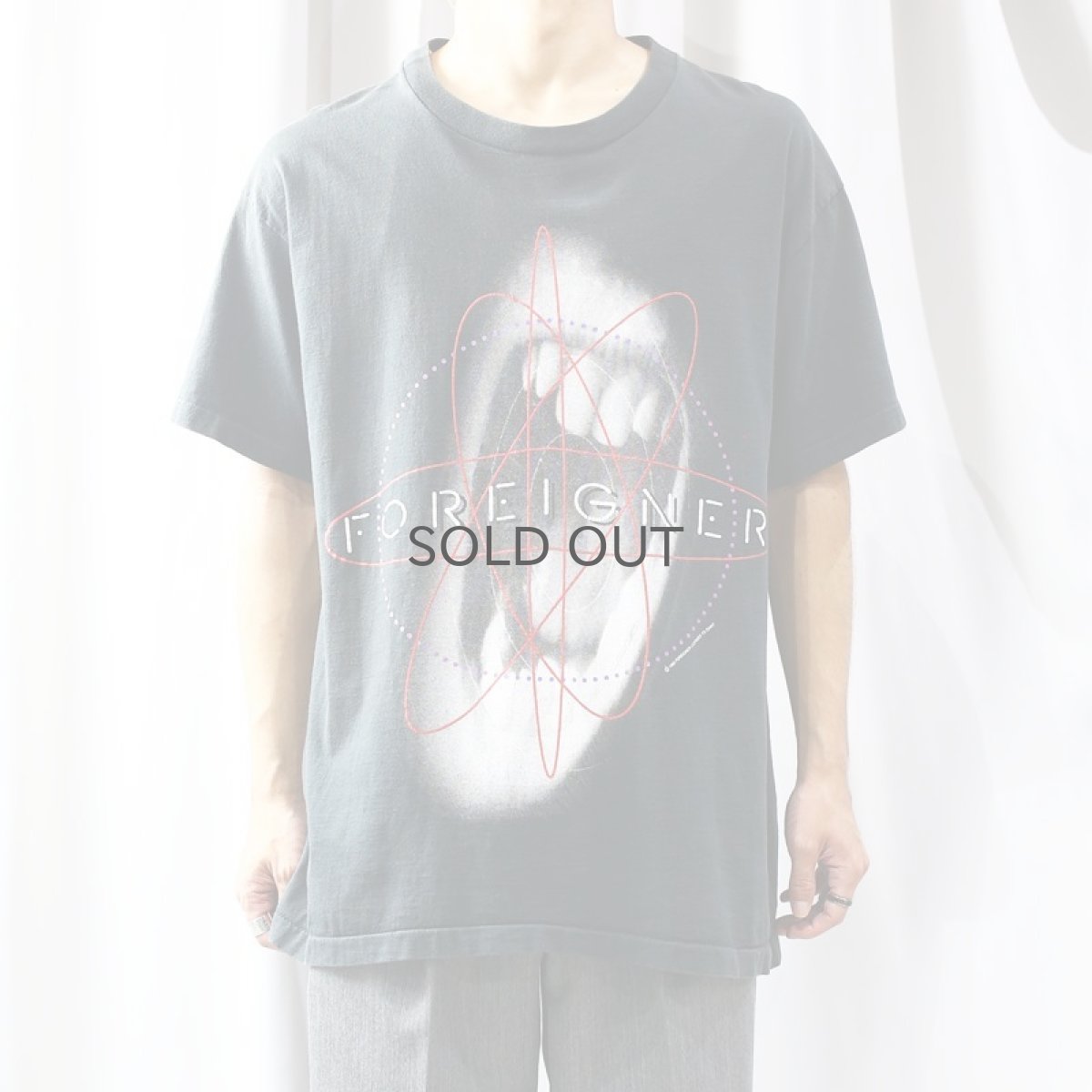 画像7: 90's "FOREIGNER" WORLD TOUR TEE / Mens XL / MADE IN USA (7)