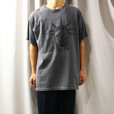 画像6: 【JESUS AND JOHN】DEAD F T-SHIRTS / BLACK×BLACK (6)