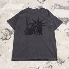 画像1: 【JESUS AND JOHN】DEAD F T-SHIRTS / BLACK×BLACK (1)