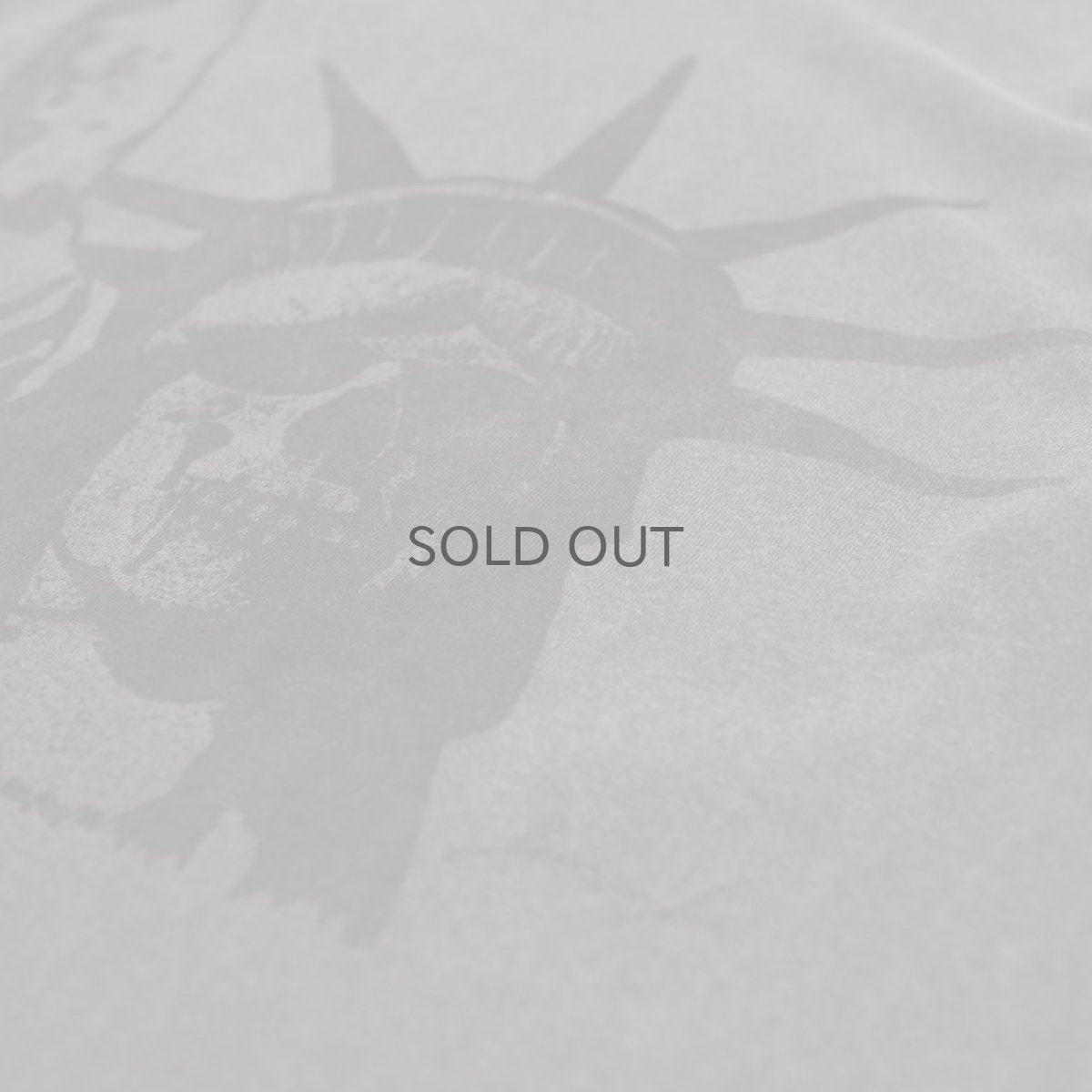 画像4: 【JESUS AND JOHN】DEAD F T-SHIRTS / BLACK×BLACK (4)