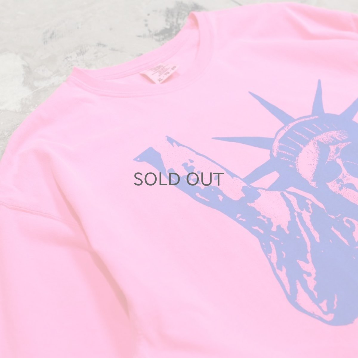 画像3: 【JESUS AND JOHN】DEAD F T-SHIRTS / PINK×BLUE (3)