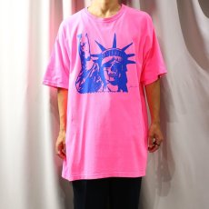 画像6: 【JESUS AND JOHN】DEAD F T-SHIRTS / PINK×BLUE (6)