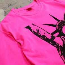 画像3: 【JESUS AND JOHN】DEAD F T-SHIRTS / PINK×BLACK (3)