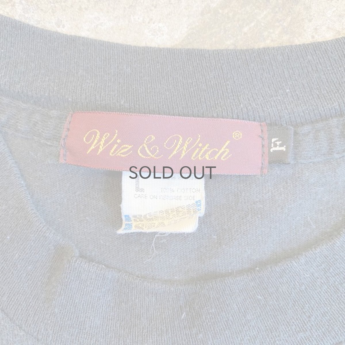 画像6: 【Wiz&Witch】"UNITED" VINTAGE ROCK TEE / OS (6)