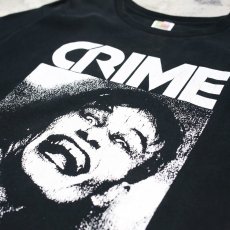 画像4: 90's "CRIME" PRINTED ROCK S/S TEE / Mens L (4)