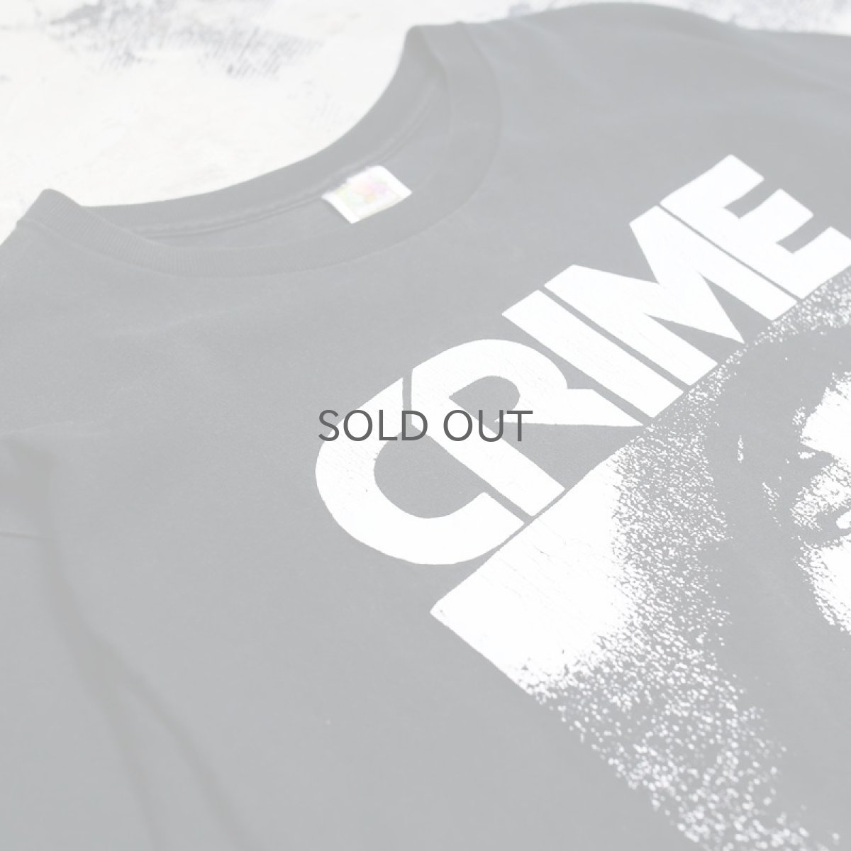 画像3: 90's "CRIME" PRINTED ROCK S/S TEE / Mens L (3)