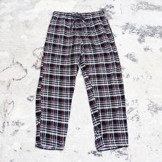 画像1: CHECK PATTERN DESIGN PANTS / FREE (1)