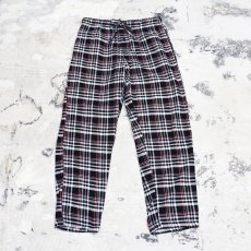 画像1: CHECK PATTERN DESIGN PANTS / FREE (1)