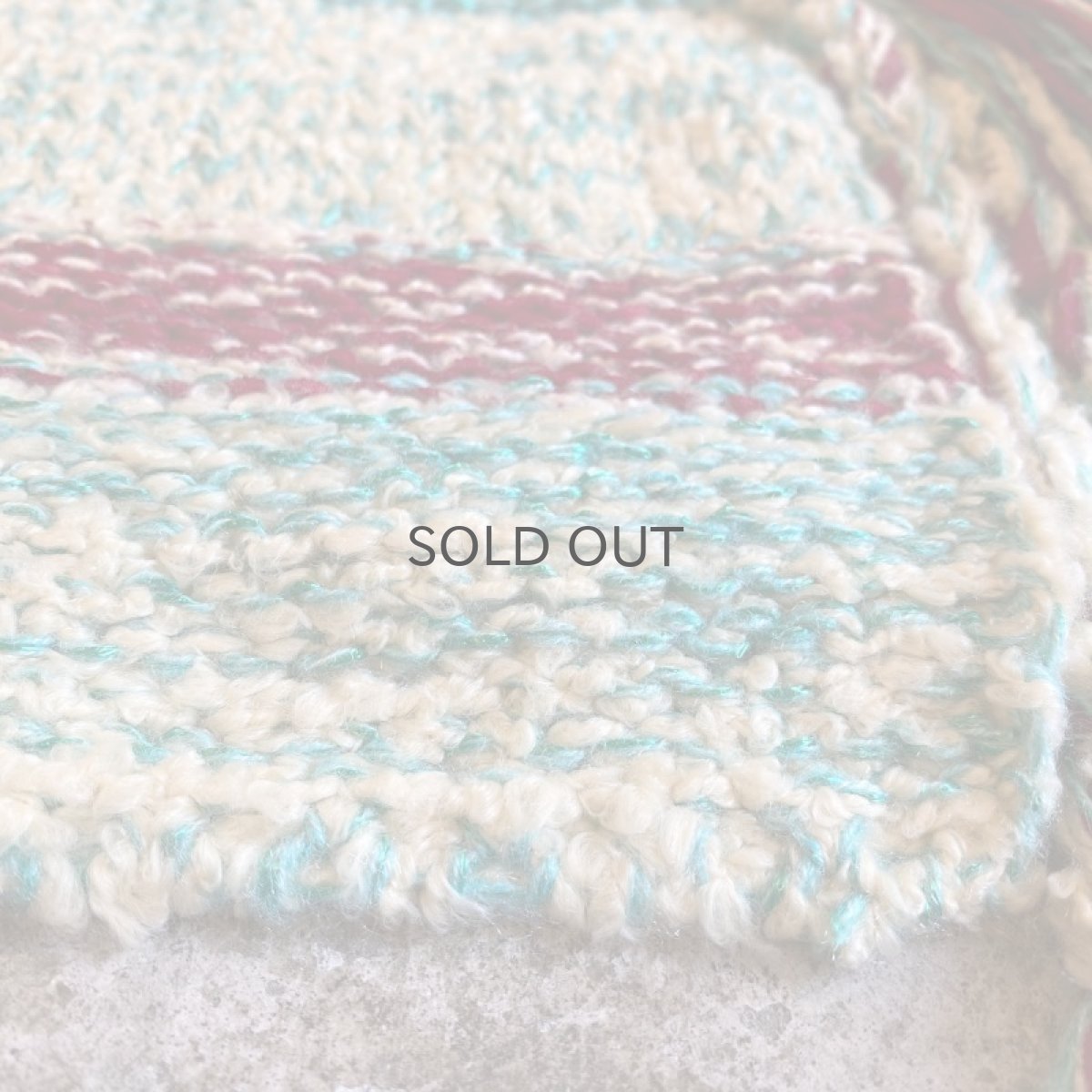 画像6: 【Wiz&Witch】MIX KNIT FRINGE VEST / OS (6)