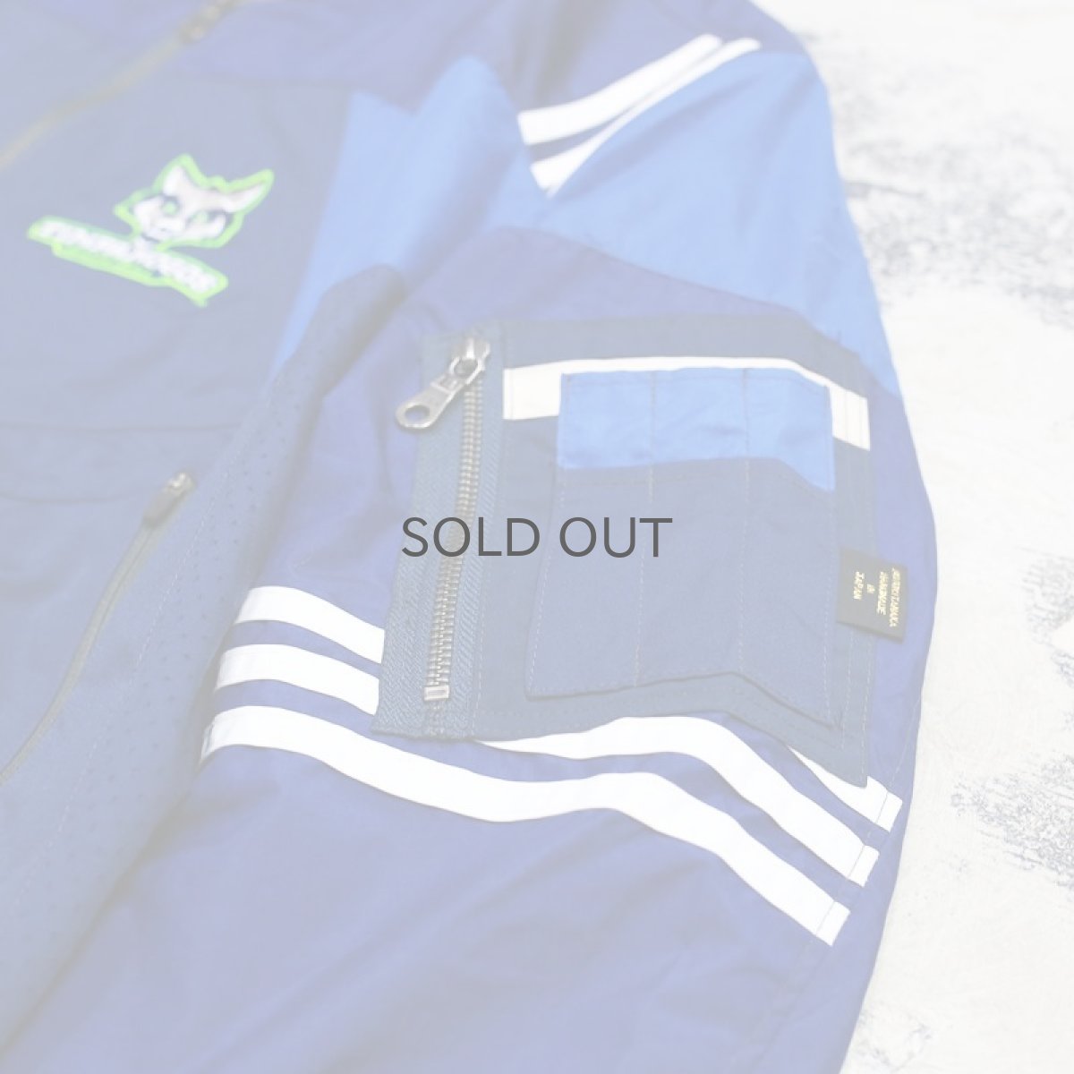 画像4: 【motokitanaka】MIXED NYLON JACKET / 3 (4)