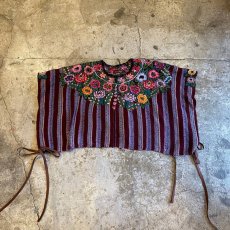 画像1: 【Wiz&Witch】VINTAGE FABRIC SIDE OPEN TOPS / OS (1)