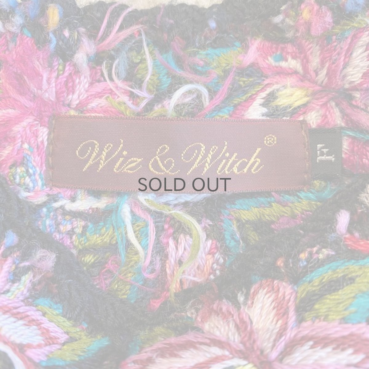 画像7: 【Wiz&Witch】VINTAGE FABRIC SIDE OPEN TOPS / OS (7)