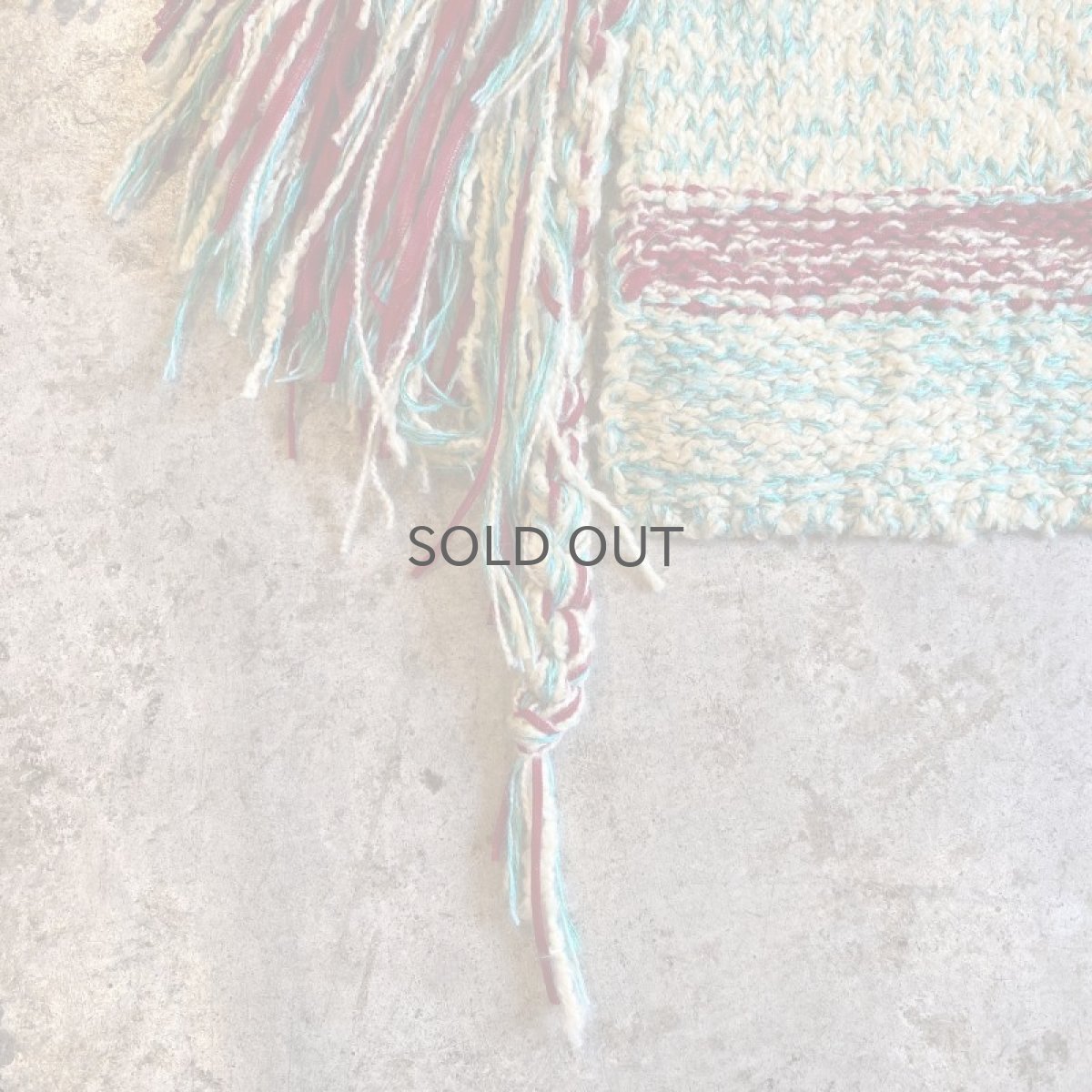 画像4: 【Wiz&Witch】MIX KNIT FRINGE VEST / OS (4)