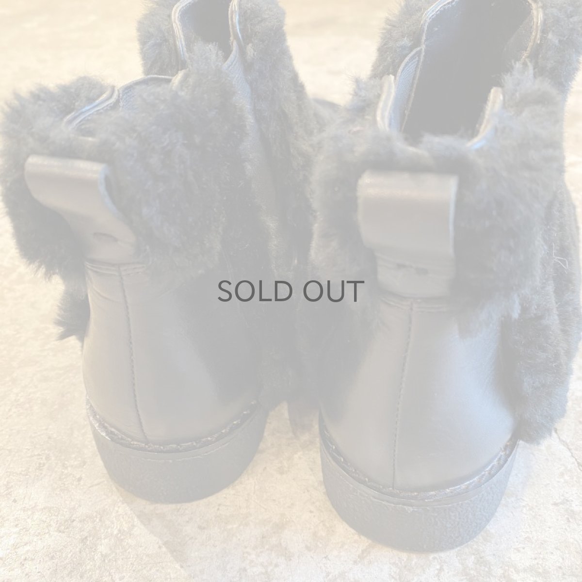 画像4: FUR SIDE GORE DESIGN BOOTS / 7 (4)