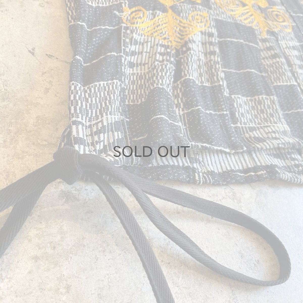 画像5: 【Wiz&Witch】VINTAGE FABRIC SIDE OPEN TOPS / OS (5)