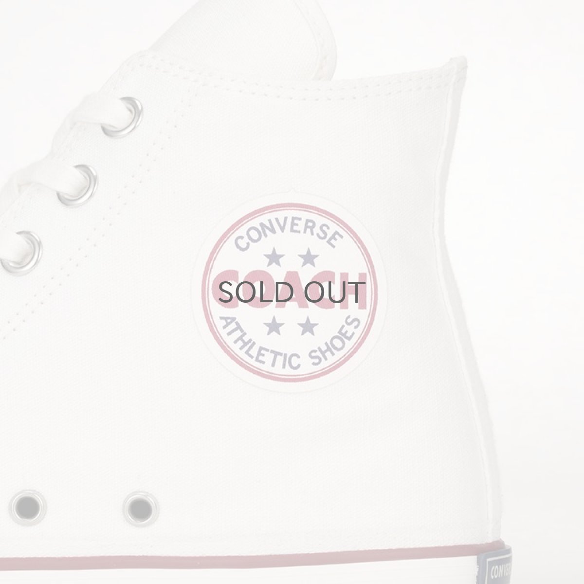 画像8: 30% OFF!!【CONVERSE ADDICT】- COACH CANVAS HI / WHITE (8)
