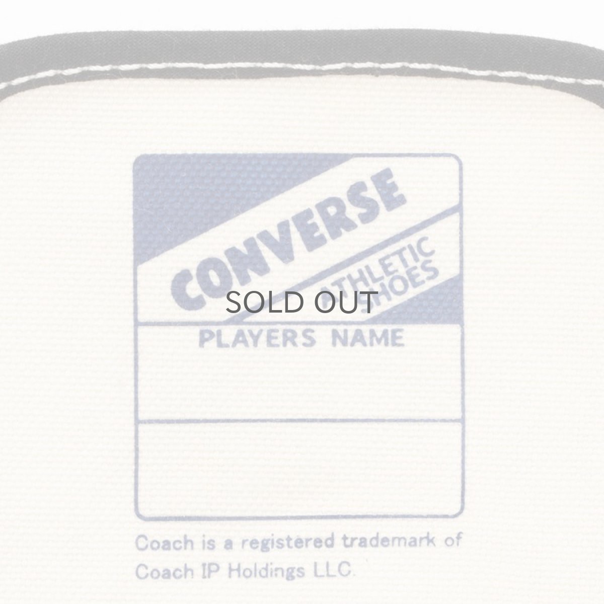 画像5: 30% OFF!!【CONVERSE ADDICT】- COACH CANVAS HI / BLACK (5)